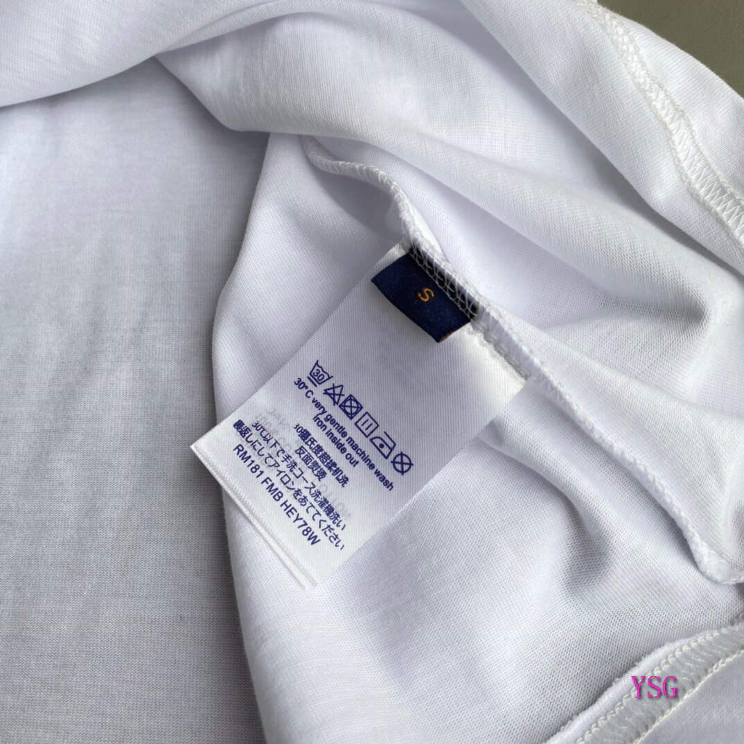 LV Men T-Shirts Louis Vuitton Fashion Clothing L60175