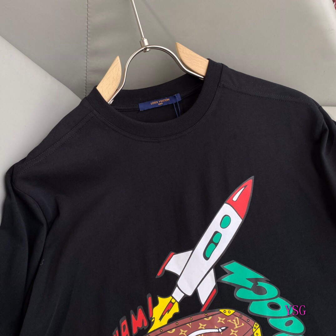LV Men T-Shirts Louis Vuitton Fashion Clothing L60176