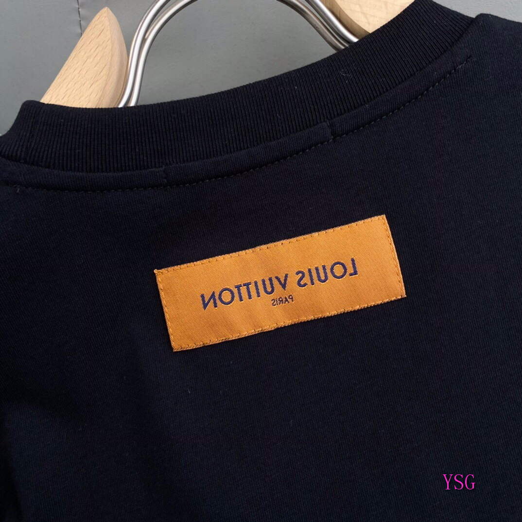 LV Men T-Shirts Louis Vuitton Fashion Clothing L60176