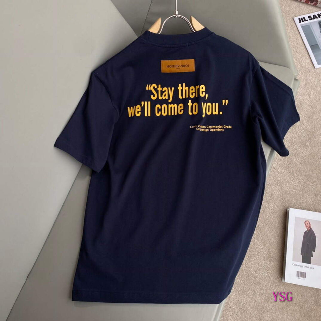 LV Men T-Shirts Louis Vuitton Fashion Clothing L60177