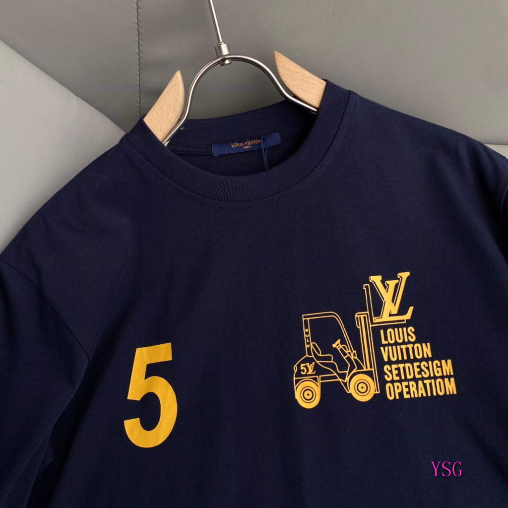 LV Men T-Shirts Louis Vuitton Fashion Clothing L60177