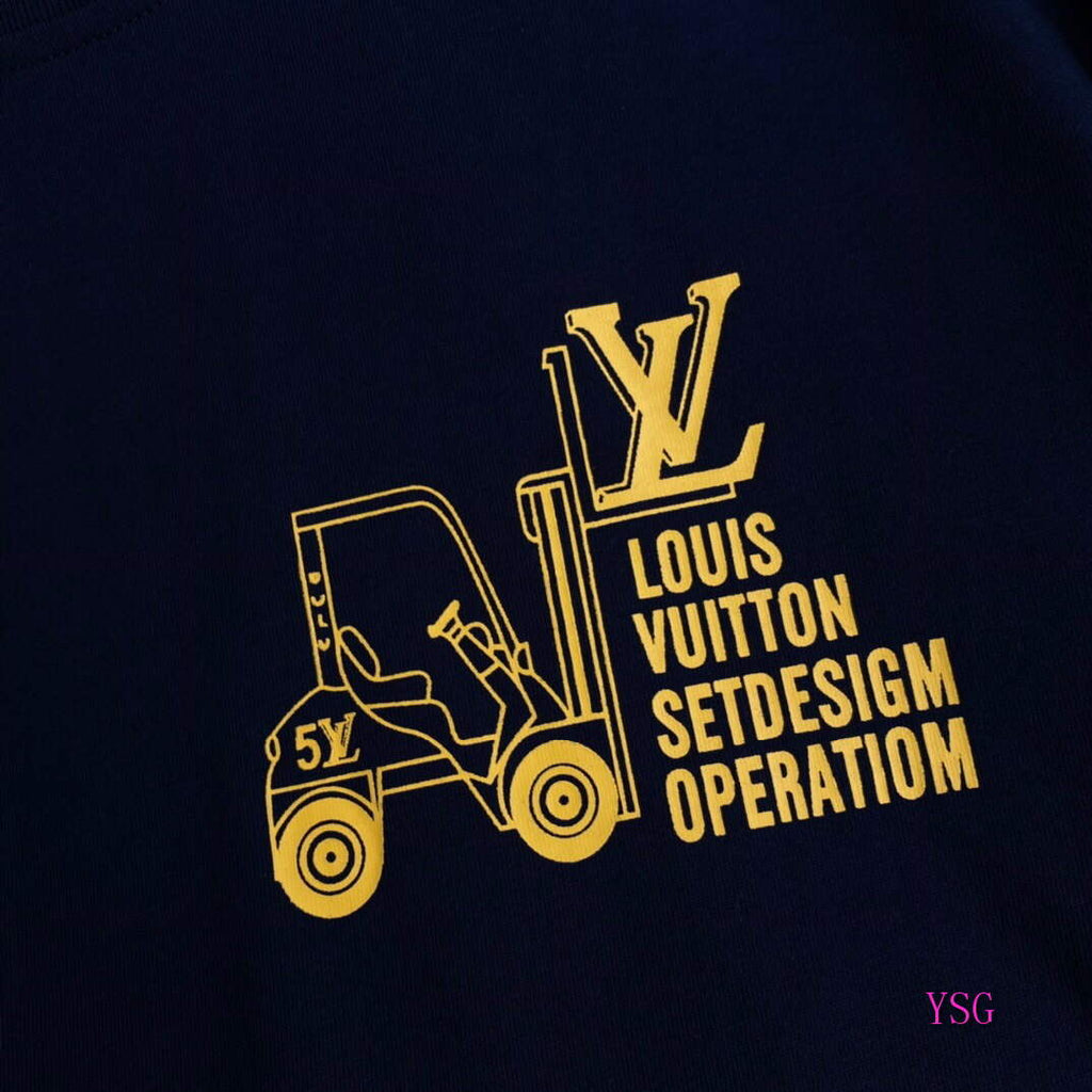 LV Men T-Shirts Louis Vuitton Fashion Clothing L60177