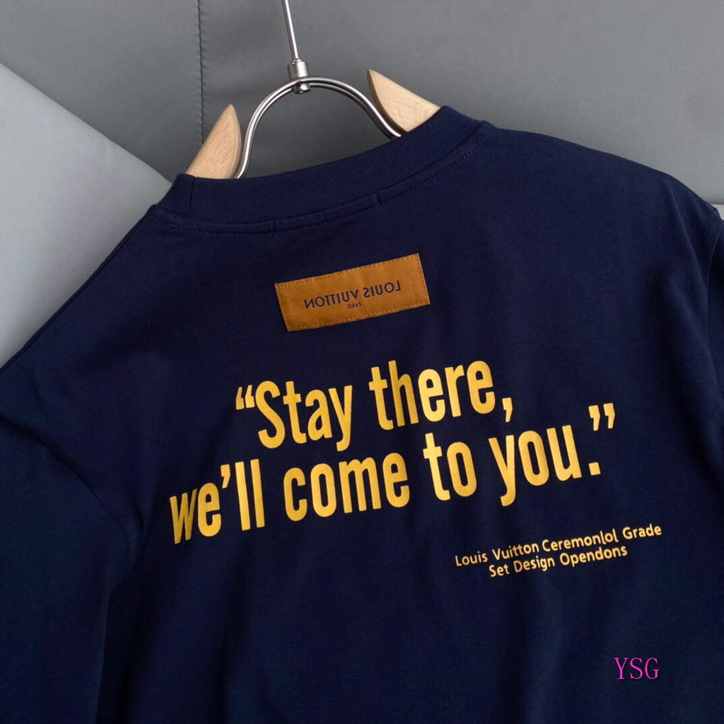 LV Men T-Shirts Louis Vuitton Fashion Clothing L60177