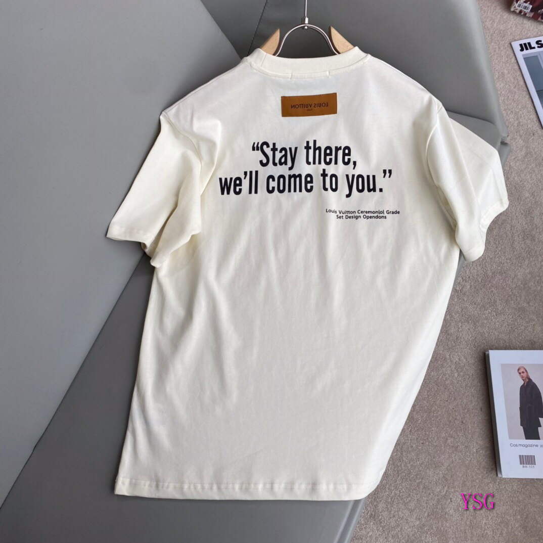 LV Men Women T-Shirts Louis Vuitton Fashion Clothing L60178