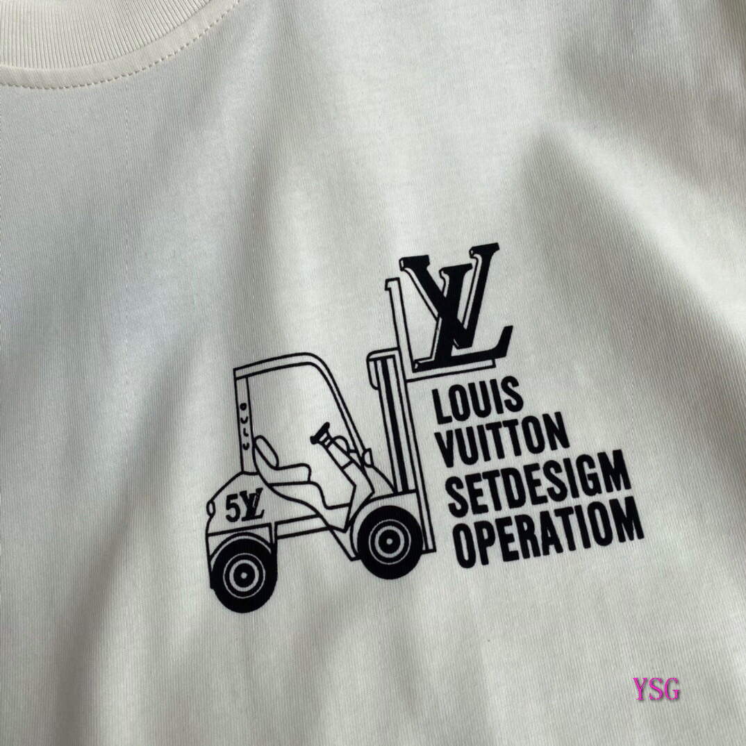 LV Men Women T-Shirts Louis Vuitton Fashion Clothing L60178