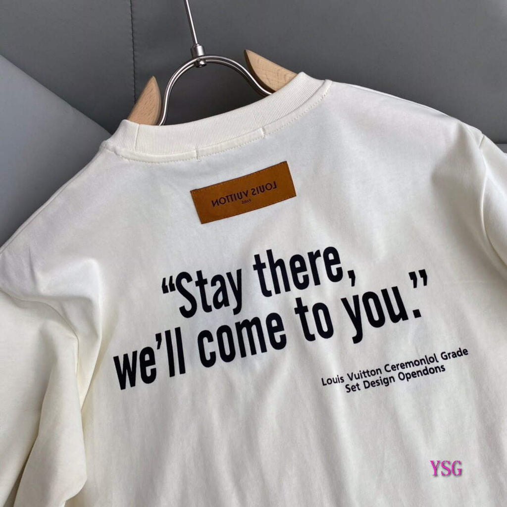 LV Men Women T-Shirts Louis Vuitton Fashion Clothing L60178