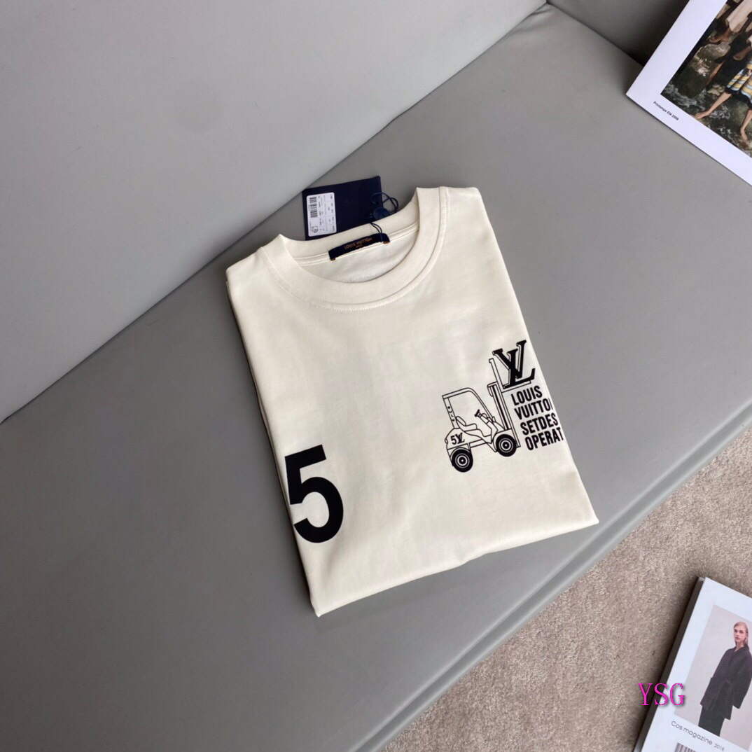LV Men Women T-Shirts Louis Vuitton Fashion Clothing L60178