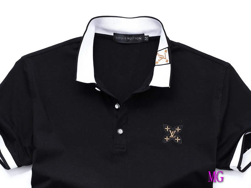 LV Men T-Shirts Polo Louis Vuitton Fashion Clothing L60117