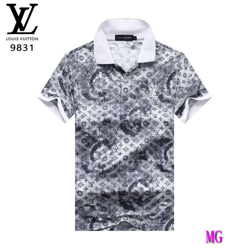 LV Men T-Shirts Polo Louis Vuitton Fashion Clothing L60118