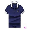 LV Men T-Shirts Polo Louis Vuitton Fashion Clothing L60114