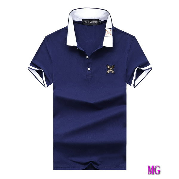 LV Men T-Shirts Polo Louis Vuitton Fashion Clothing L60114