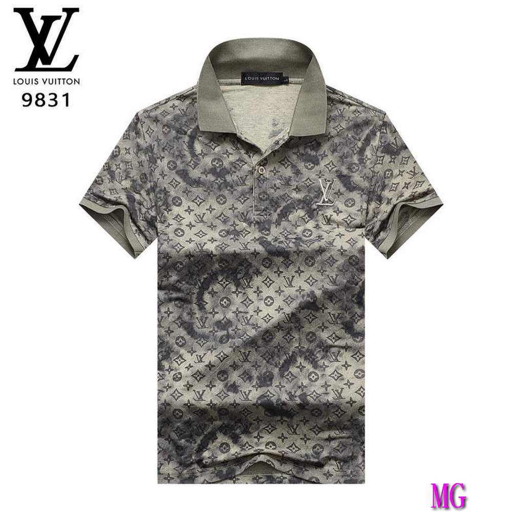 LV Men T-Shirts Polo Louis Vuitton Fashion Clothing L60119