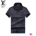 LV Men T-Shirts Polo Louis Vuitton Fashion Clothing L60121