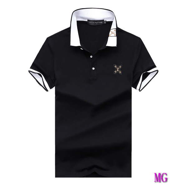 LV Men T-Shirts Polo Louis Vuitton Fashion Clothing L60117