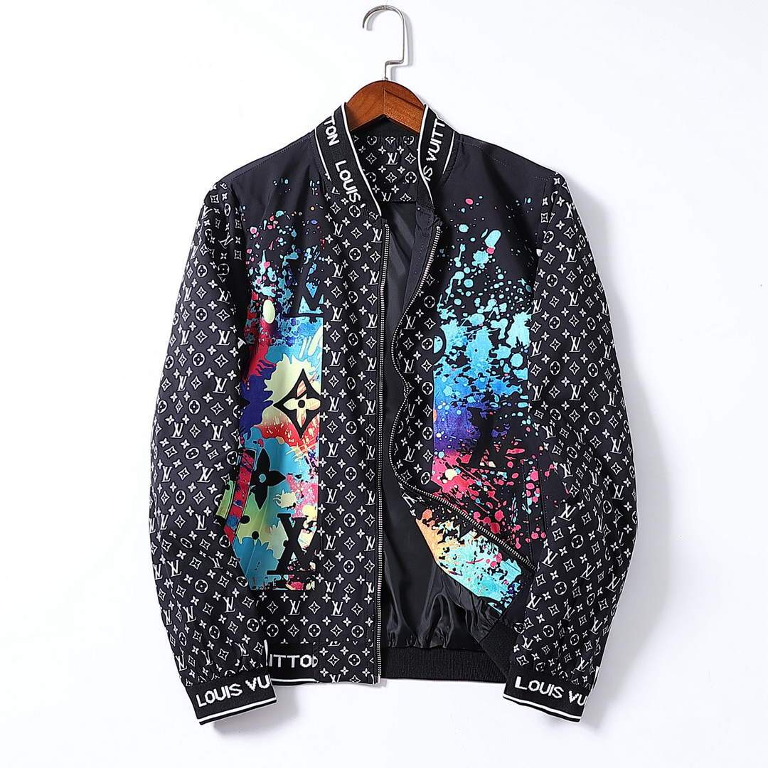 LV Men's Designer Jackets Louis Vuitton Clothing 38156