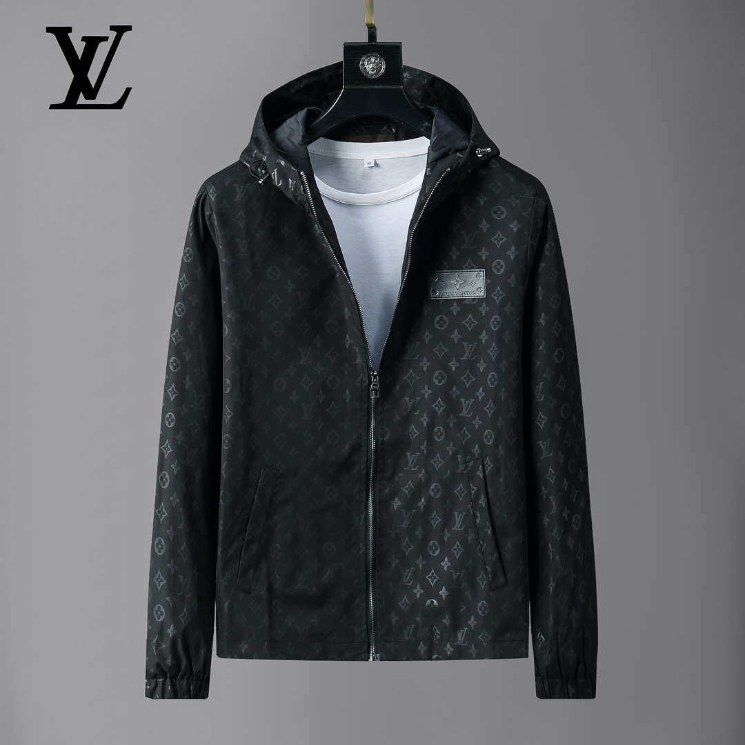 LV Men's Designer Jackets Louis Vuitton Clothing Outerwear L38404