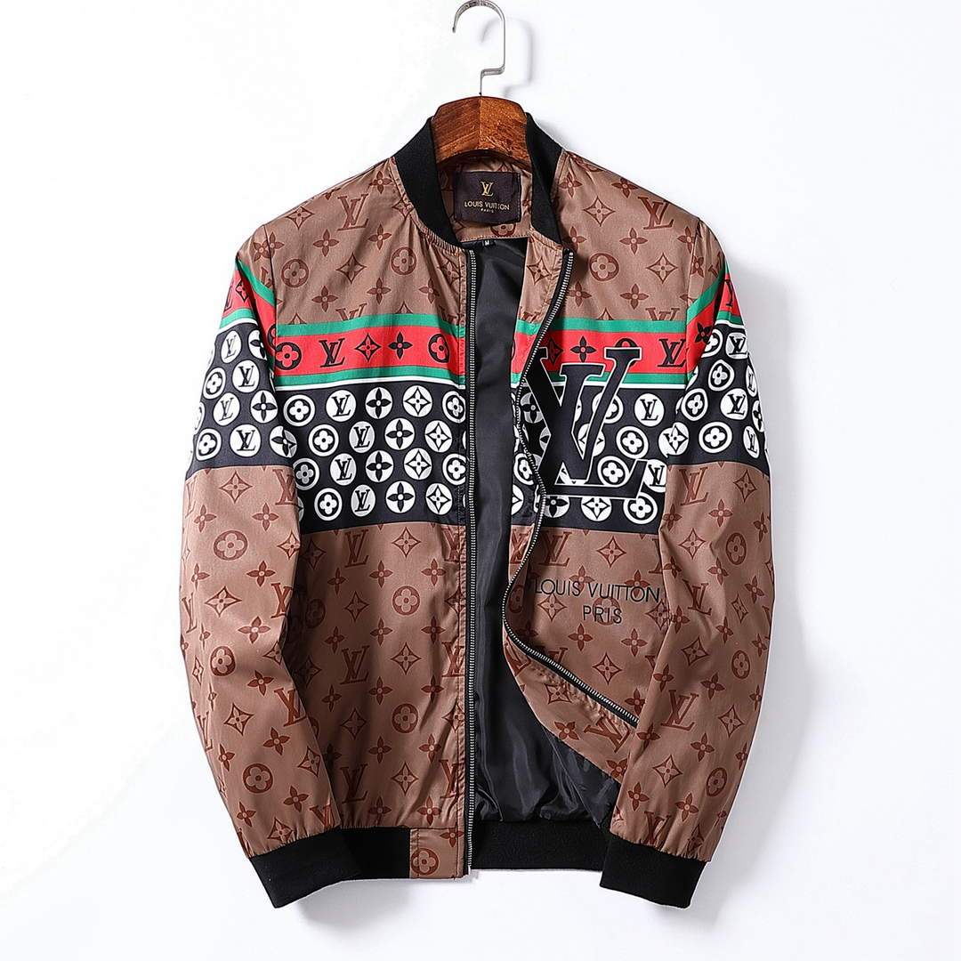 Louis Vuitton Men's Designer Jacket LV Coat Outerwear 38179
