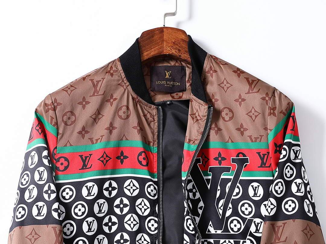 Louis Vuitton Men's Designer Jacket LV Coat Outerwear 38179