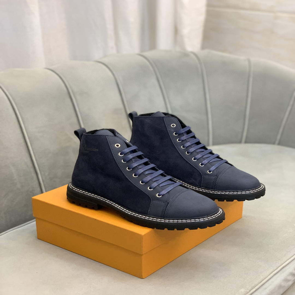 LV Men's Loafers Designer Louis Vuitton Wholesale Flats Shoes M60011