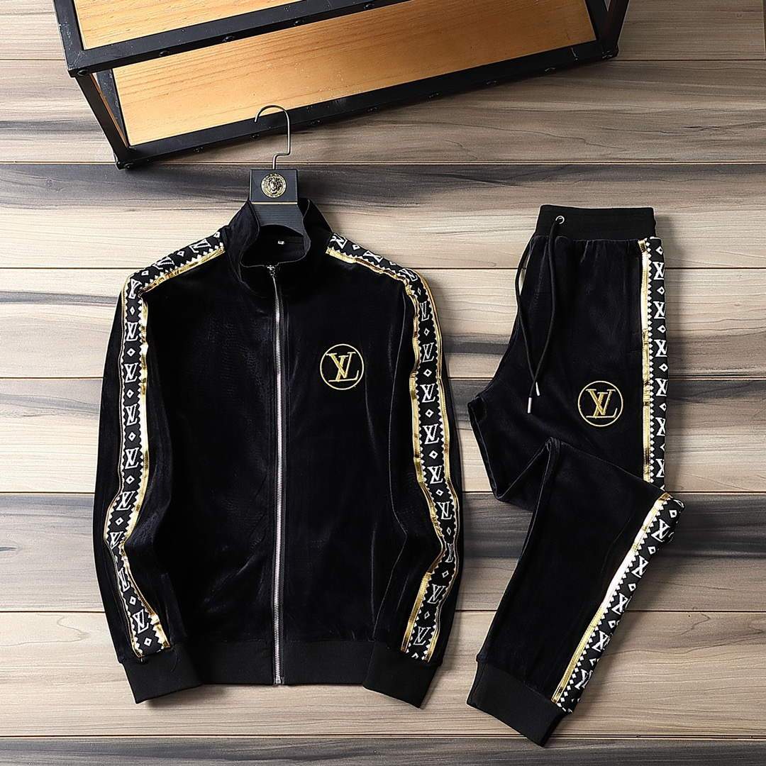 LV Men's Louis Vuitton Tracksuit Clothing Trousers 38124