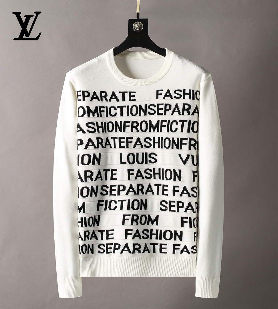 LV Men's Sweaters Designer Louis Vuitton Sweaters and Cardigans Clothing 36017