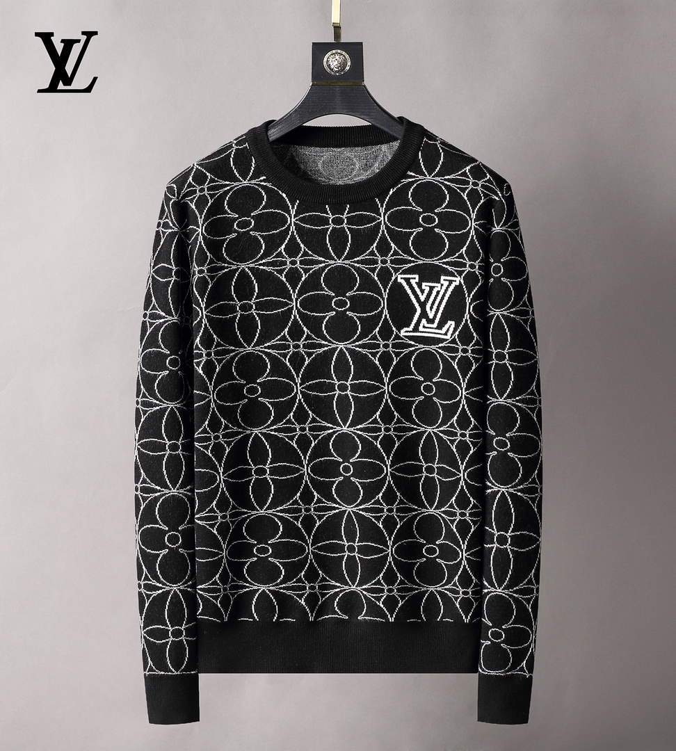 LV Men's Sweaters Designer Louis Vuitton Sweaters and Cardigans Clothing 36022