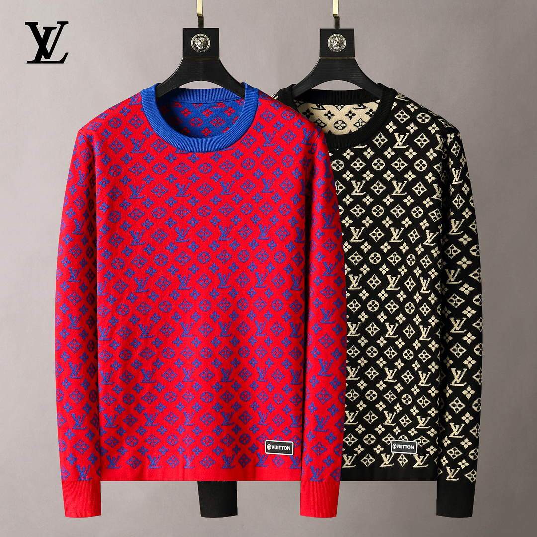 LV Men's Sweaters Designer Louis Vuitton Sweaters and Cardigans Clothing 36023