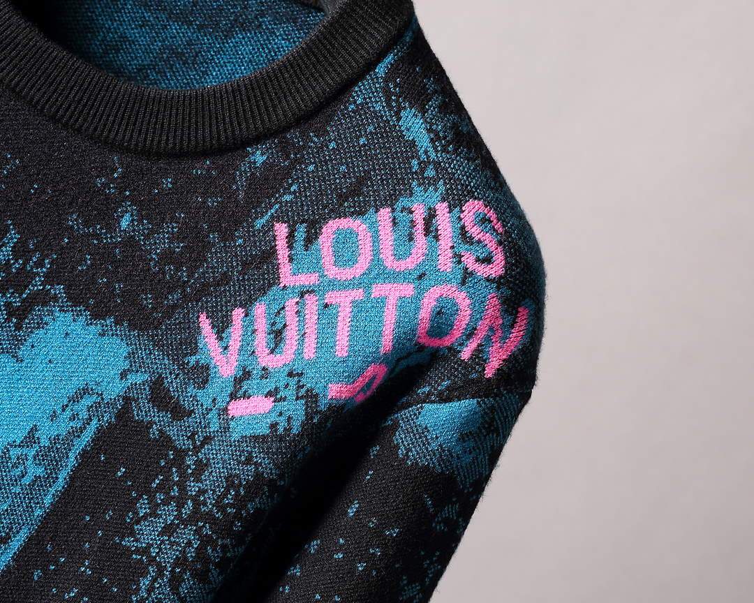 LV Men's Sweaters Designer Louis Vuitton Sweaters and Cardigans Clothing 36026