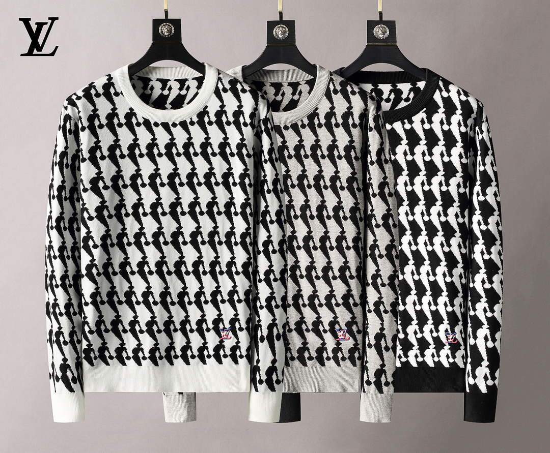 LV Men's Sweaters Designer Louis Vuitton Sweaters and Cardigans Clothing 36031