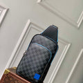 LV N00086 Louis Vuitton Avenue Slingbag Indigo Blue - Default Title - View 1