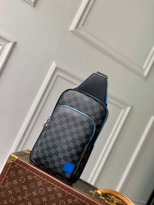 LV N00086 Louis Vuitton Avenue Slingbag Indigo Blue - Default Title - View 1
