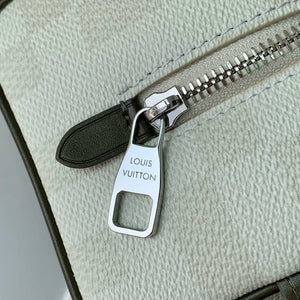 LV N00112 Louis Vuitton Locker Dopp Kit Damoflage Gray White - Default Title - View 7