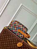 LV N00151 Louis Vuitton Locker Dopp Kit Damier Eb¨¨ne Canvas