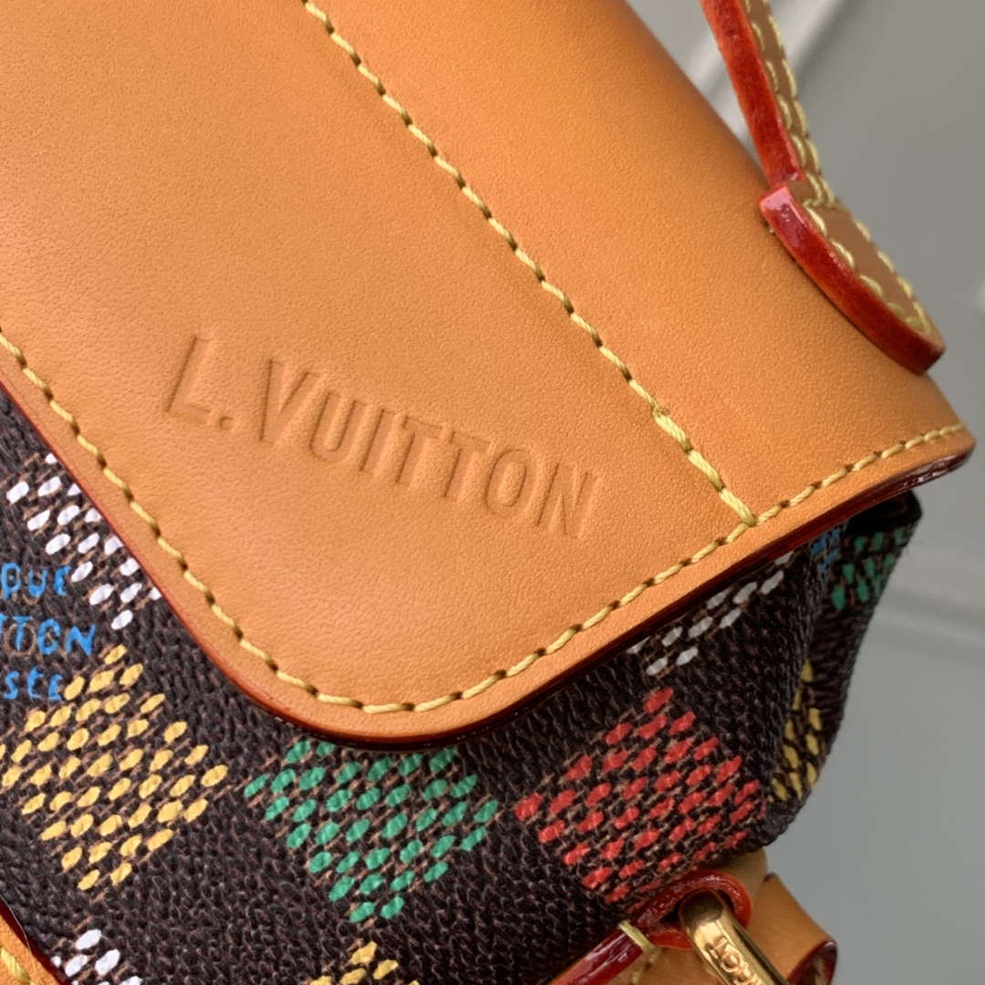 LV N00187 Louis Vuitton Steamer East West Wearable Wallet Multicolor - Default Title - View 6