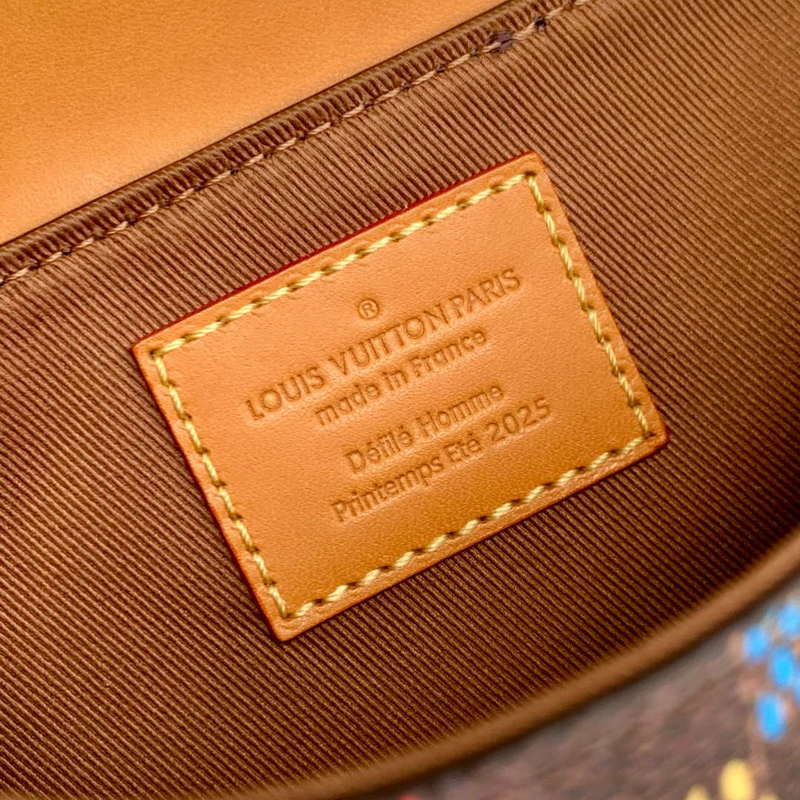 LV N00187 Louis Vuitton Steamer East West Wearable Wallet Multicolor