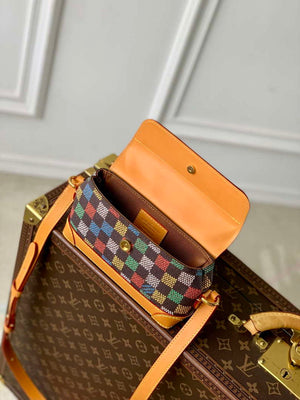 LV N00187 Louis Vuitton Steamer East West Wearable Wallet Multicolor - Default Title - View 9
