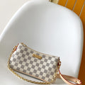LV N00228 Louis Vuitton Liv Pochette Bag Damier Azur