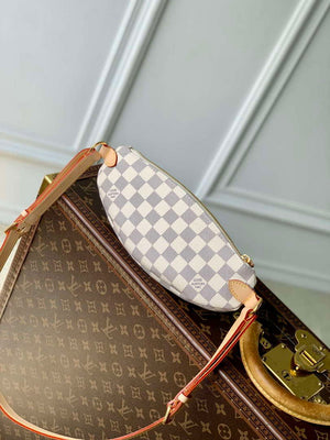 LV N00230 Louis Vuitton Keepit Bumbag Damier Azur - Default Title - View 2