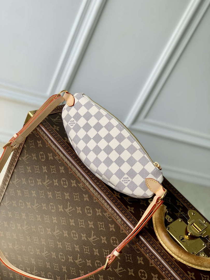 LV N00230 Louis Vuitton Keepit Bumbag Damier Azur