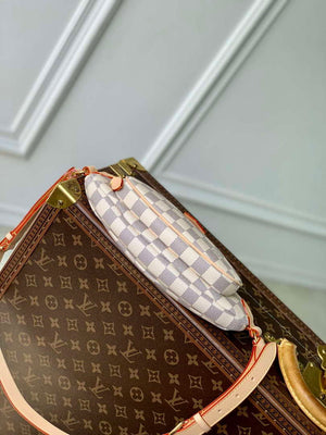 LV N00230 Louis Vuitton Keepit Bumbag Damier Azur - Default Title - View 3