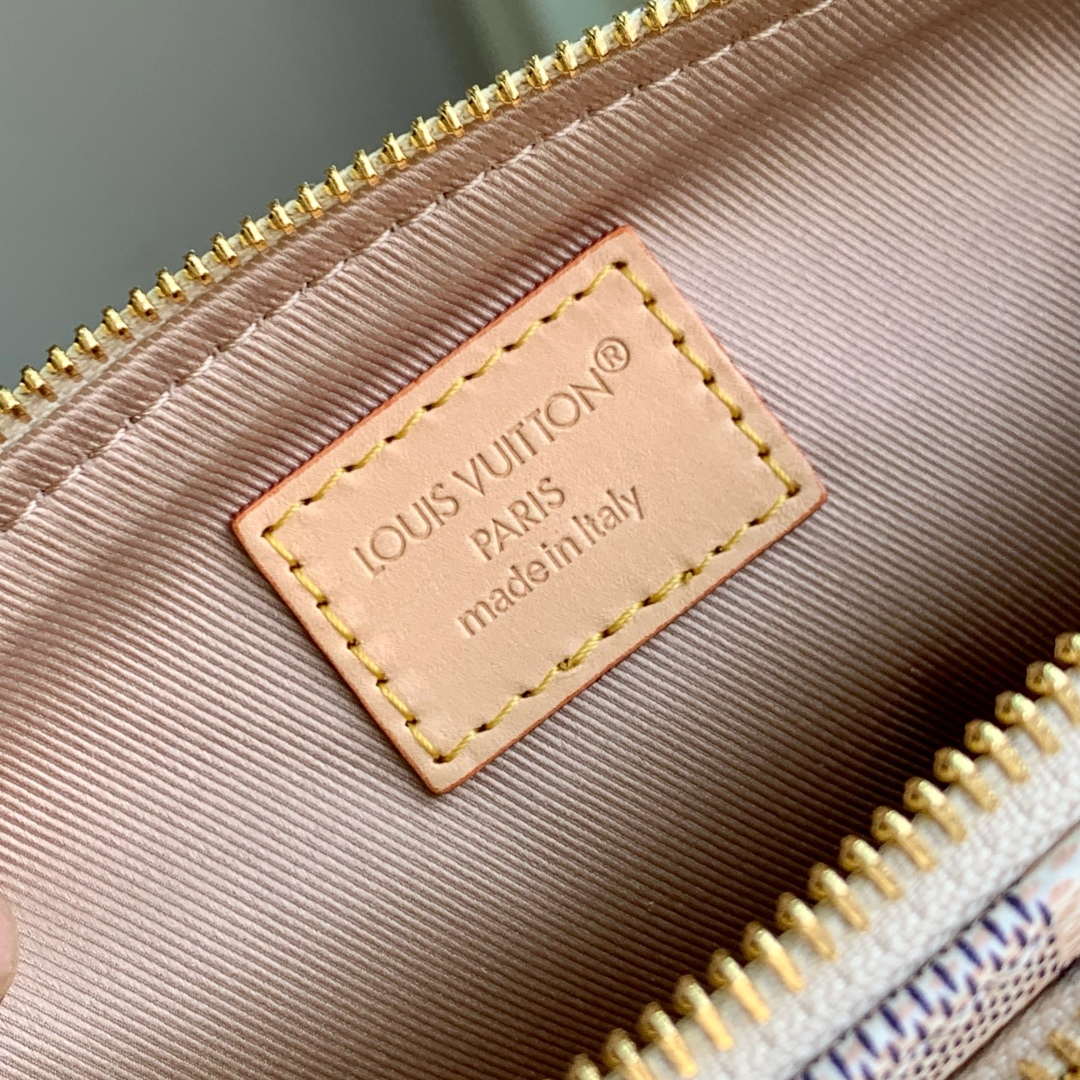 LV N00230 Louis Vuitton Keepit Bumbag Damier Azur - Default Title - View 8