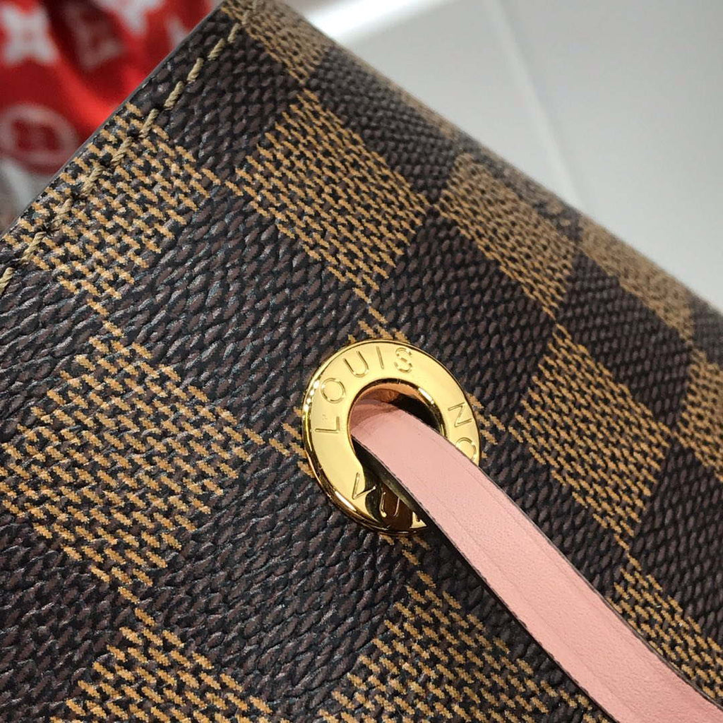 LV N40198 Louis Vuitton N¨¦ONO¨¦ MM Bag Damier Ebene Venus Pink