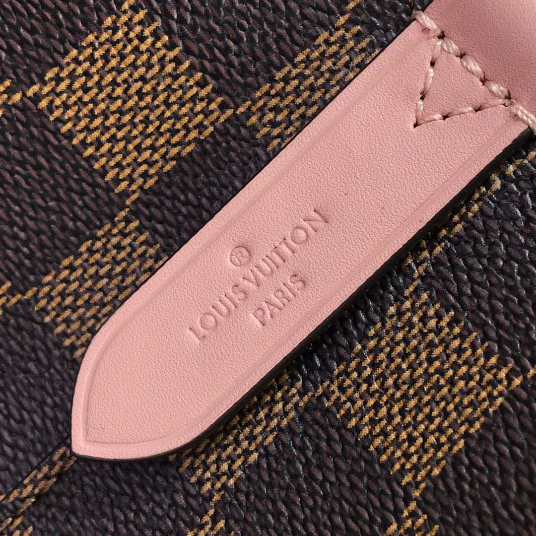 LV N40198 Louis Vuitton N¨¦ONO¨¦ MM Bag Damier Ebene Venus Pink