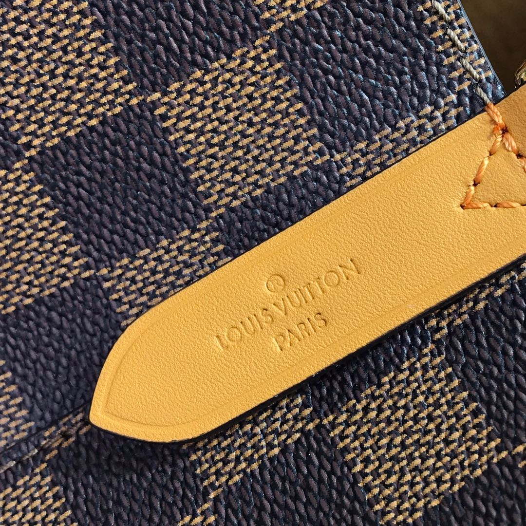 LV N40213 Louis Vuitton N¨¦ONO¨¦ MM Bag Damier Ebene Safran Yellow