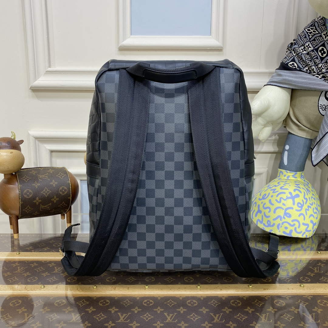 LV N40436 Louis Vuitton Discovery Backpack PM Black Graphite - Default Title - View 3