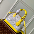 LV N40447 Louis Vuitton Alma BB Bag Yellow - Default Title - View 1