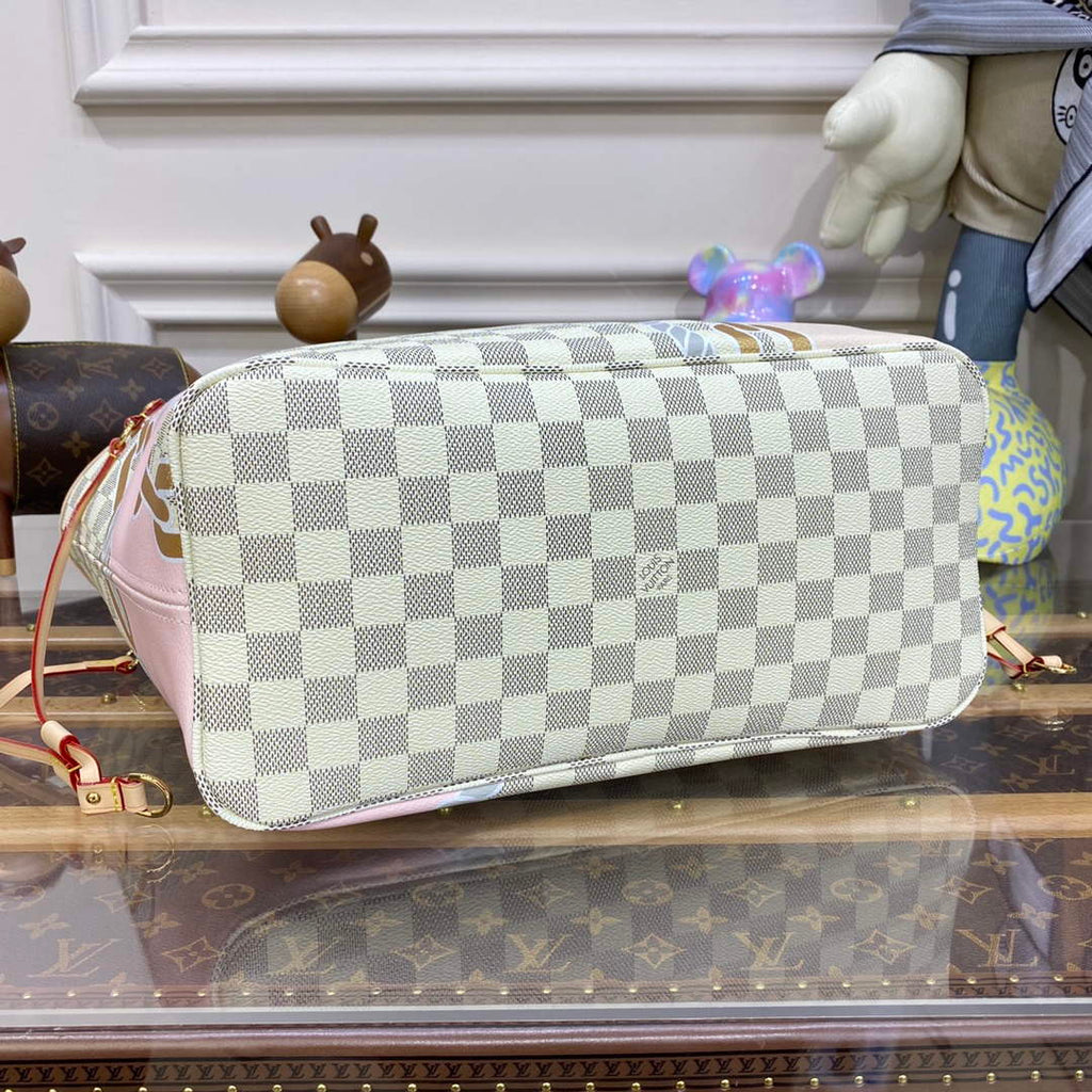 LV N40471 Louis Vuitton Neverfull MM Damier Tote Bag