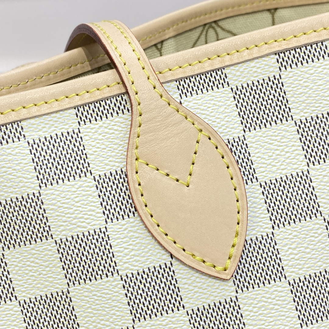 LV N40471 Louis Vuitton Neverfull MM Damier Tote Bag - Default Title - View 7