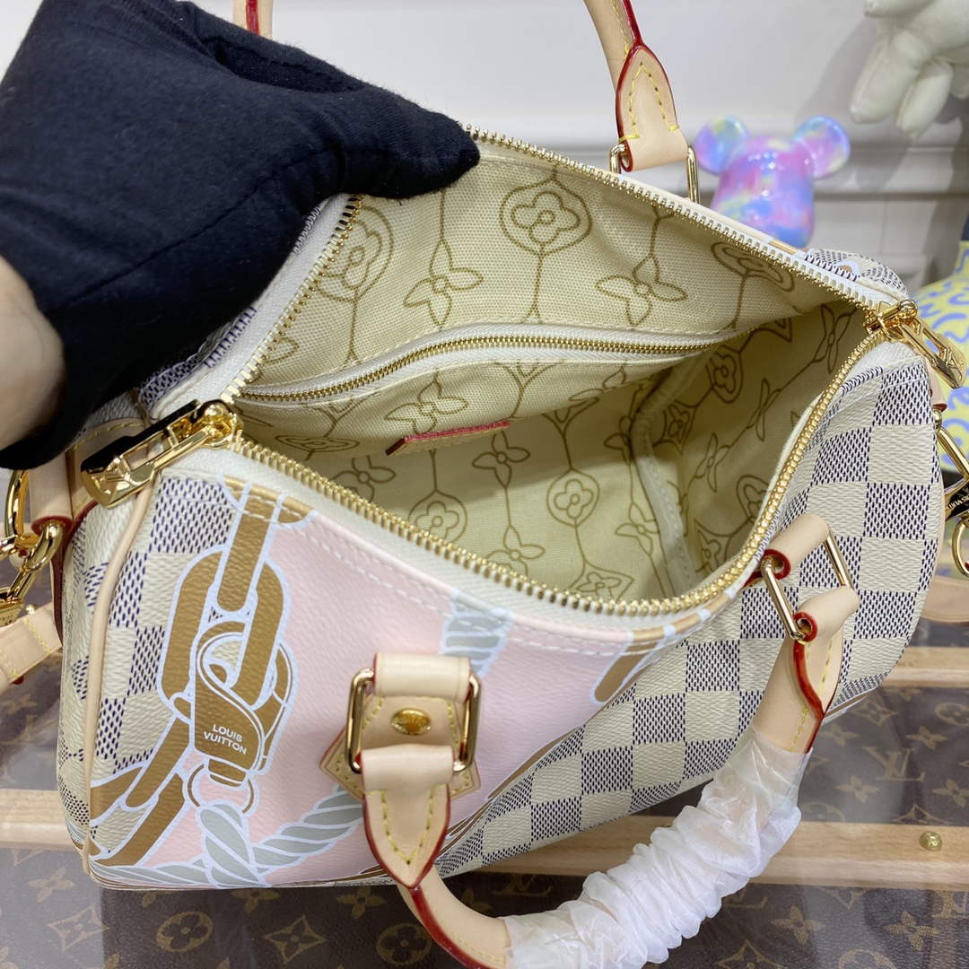 LV N40473 Louis Vuitton Speedy Bandouliere 25 Handbag - Default Title - View 9