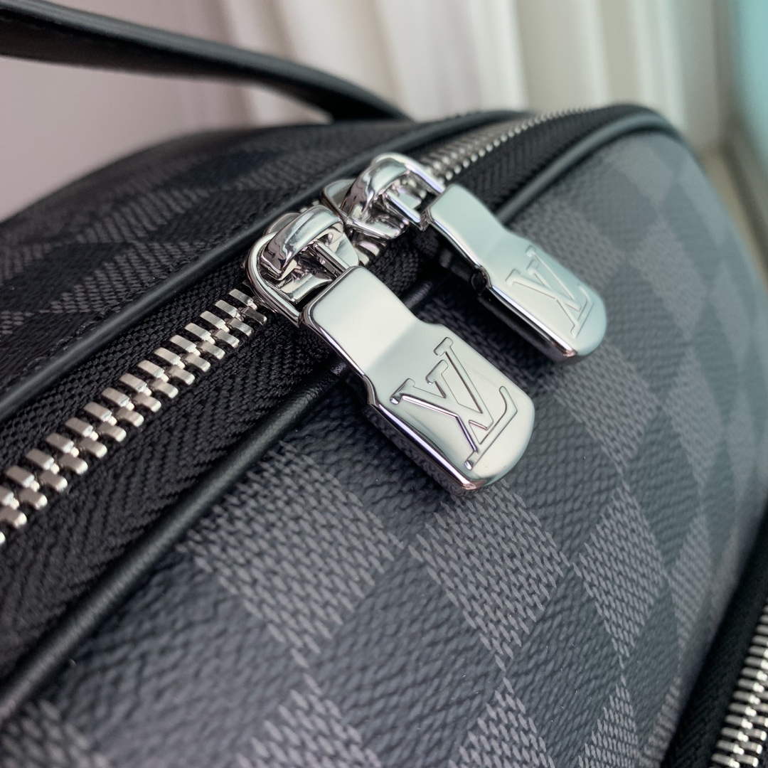 LV N40499 Louis Vuitton Avenue Backpack Bag Black - Default Title - View 6